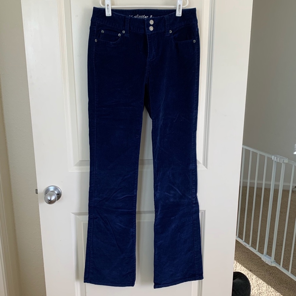 Navy Blue Corduroy Pants